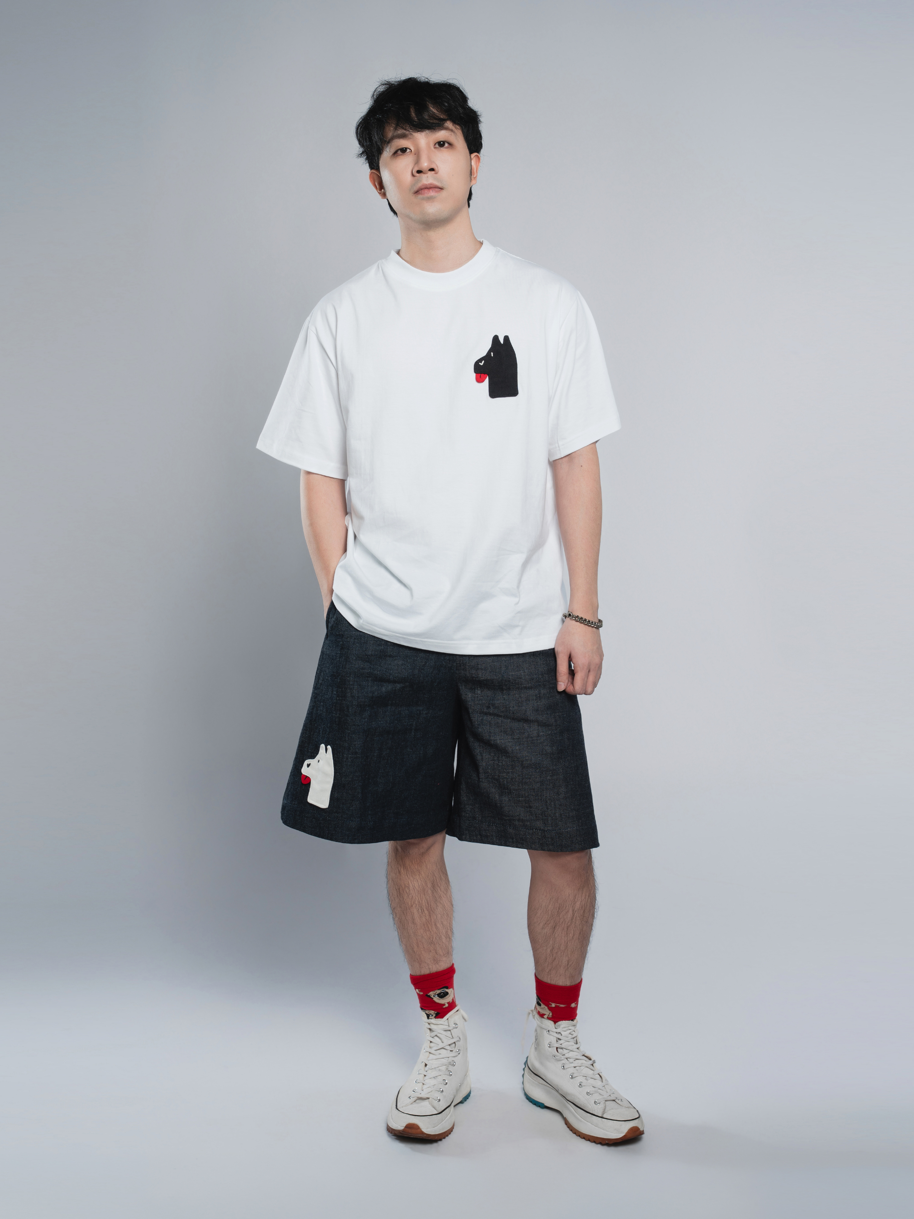 D-shirt — front view