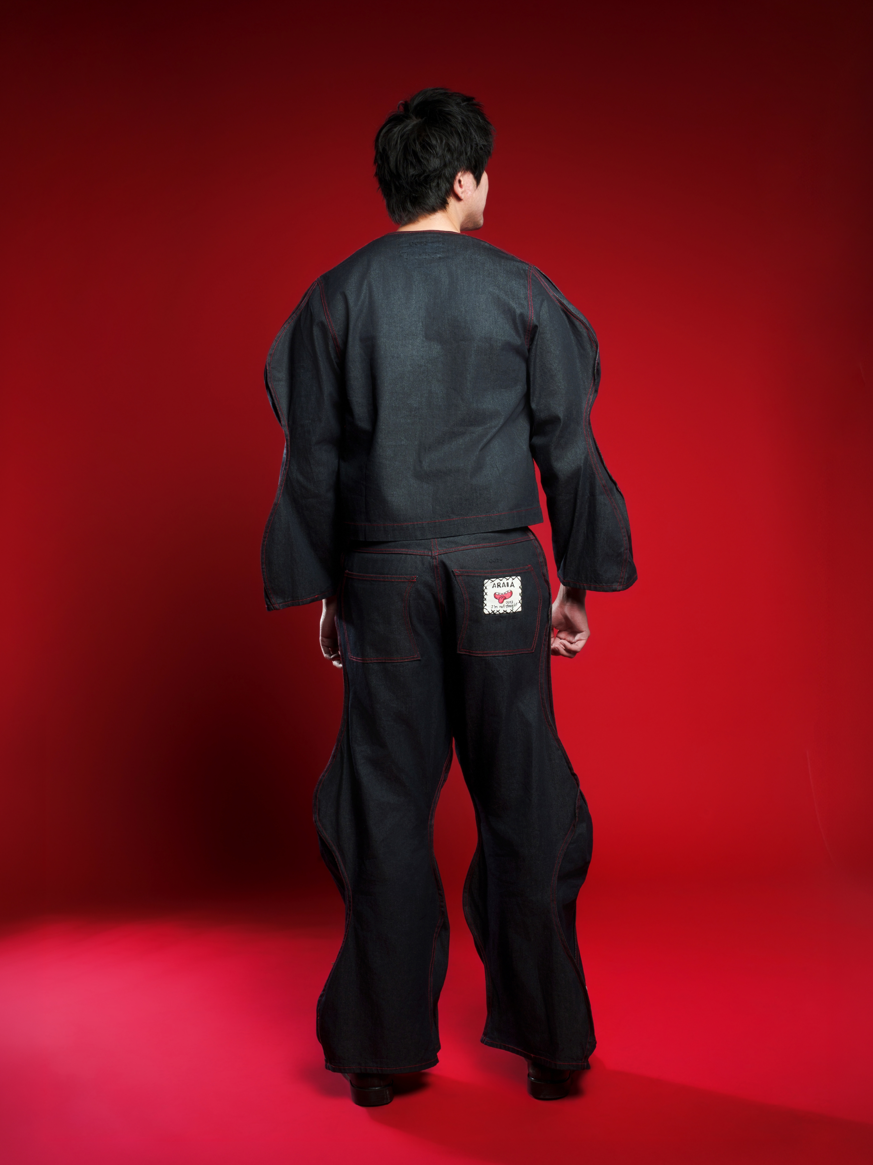 I'm not straight — back view
